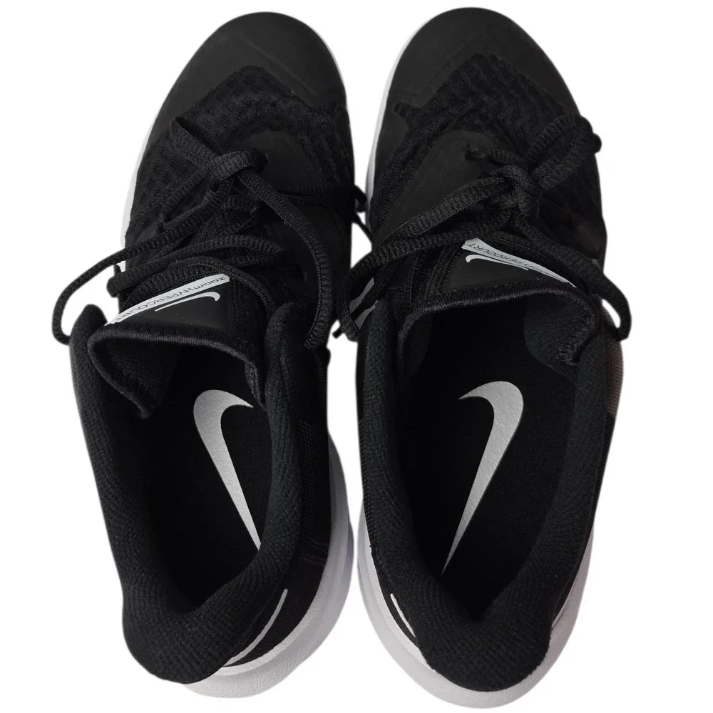 Nike Zoom Hyperspeed Court Women 9 Black White Volleyball Shoes‎ Men 7.5 New Box